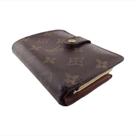 LOUIS VUITTON Bifold Wallet Monogram Monogram Canvas Auth Used - Picture 4 of 10